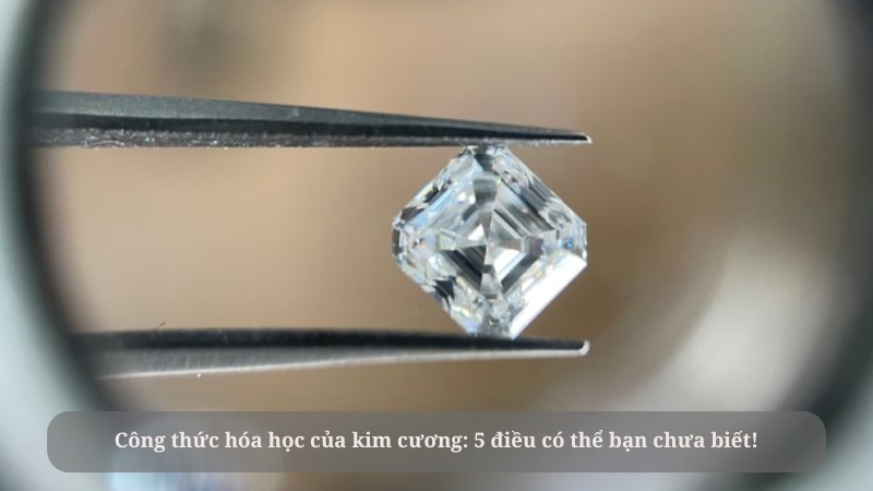 công thức hóa học của kim cương