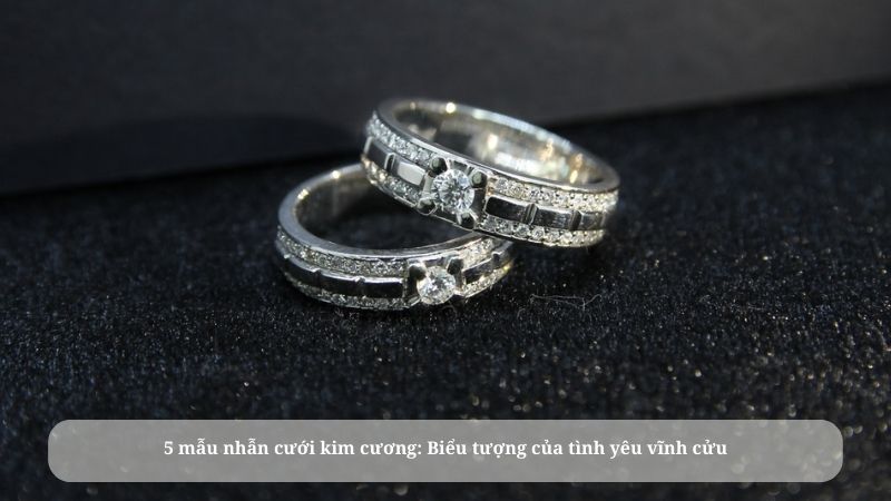 Nhẫn cưới kim cương