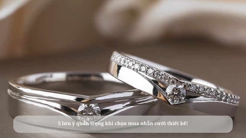 nhẫn cưới thiết kế