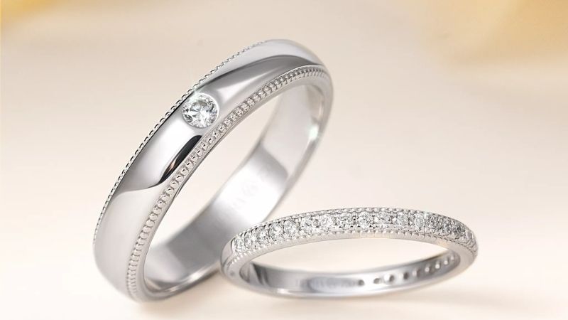nhẫn cưới đơn giản