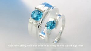 nhẫn cưới phong thủy