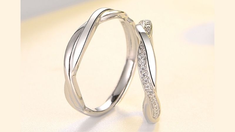 nhẫn cưới bạc
