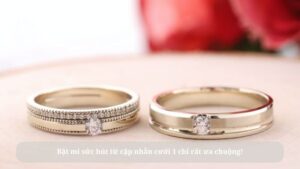 cặp nhẫn cưới 1 chỉ