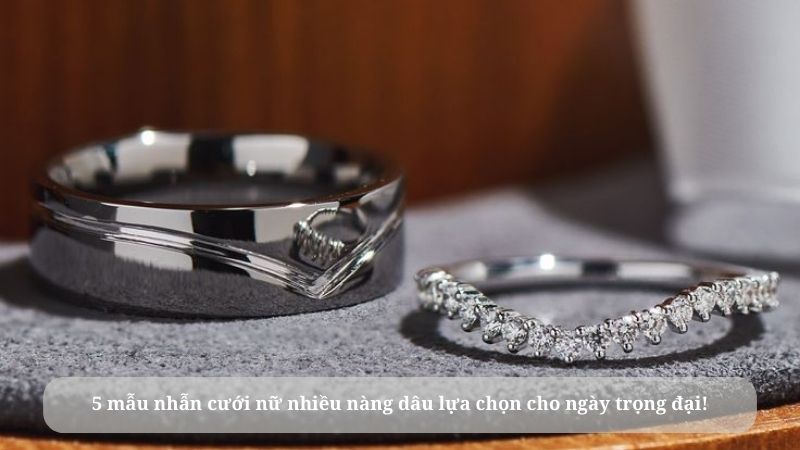 nhẫn cưới nữ