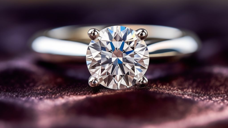Mẫu nhẫn kim cương Solitaire là biểu tượng kinh điển cho tình yêu bất diệt